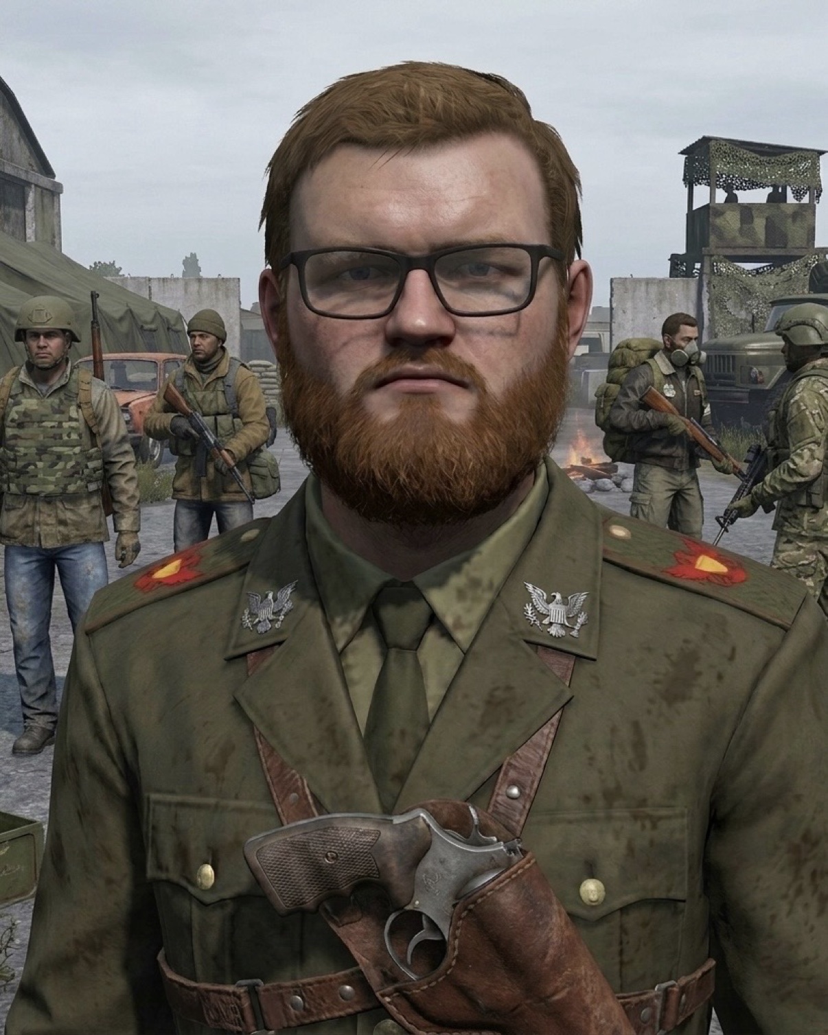 Colonel Grim, Regiment Commanding Officer