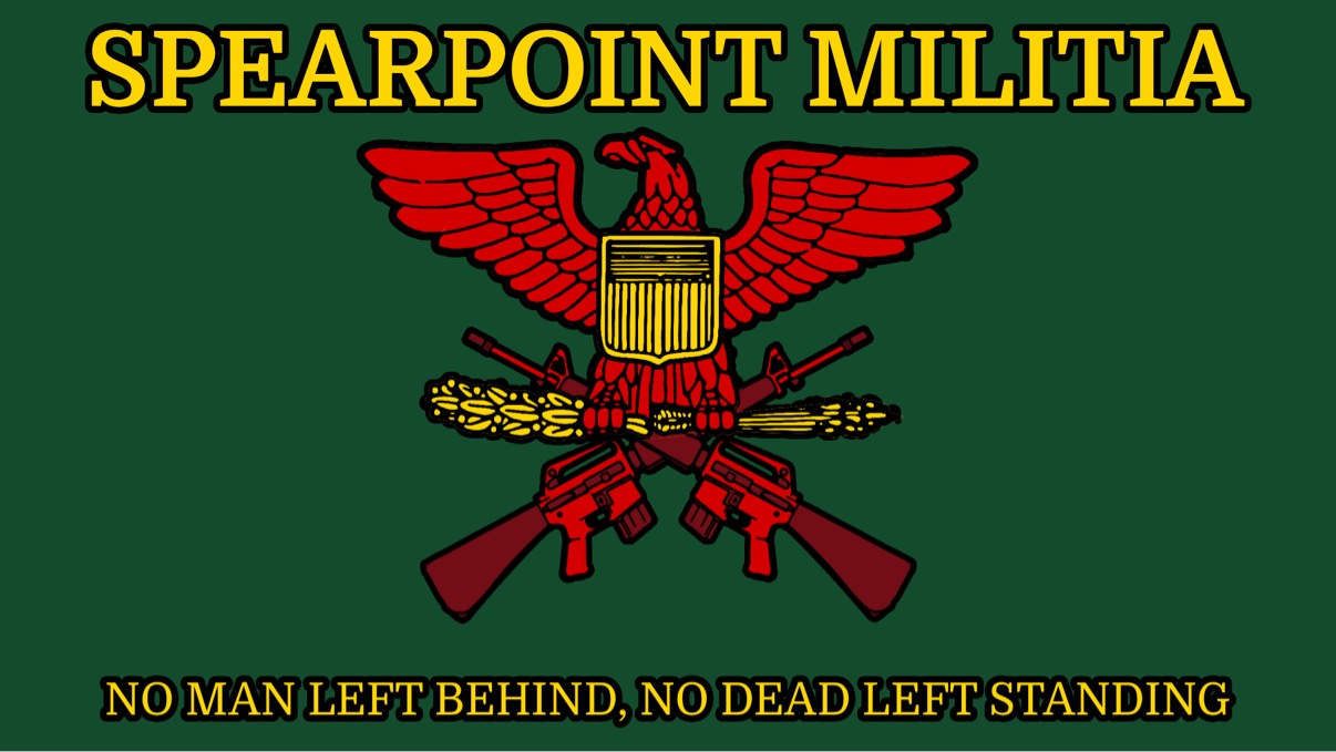 The Spearpoint Militia flag